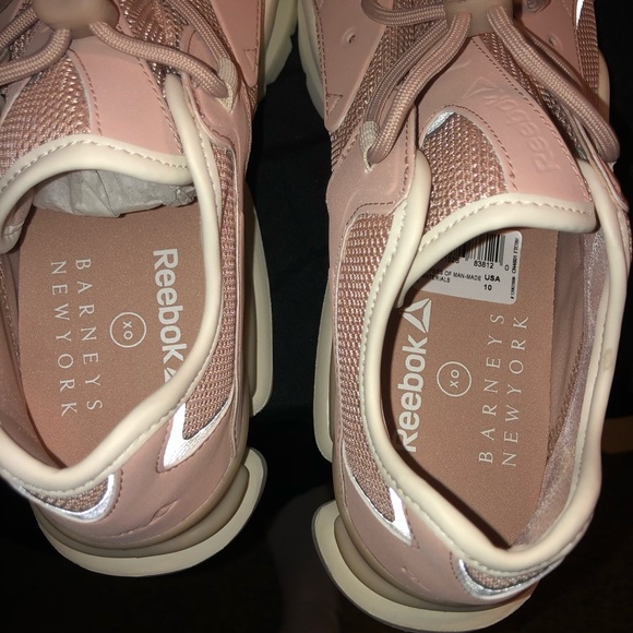 Reebok Shoes - Barney's X Reebok's Run.r 96 In Pink Womens Size 10